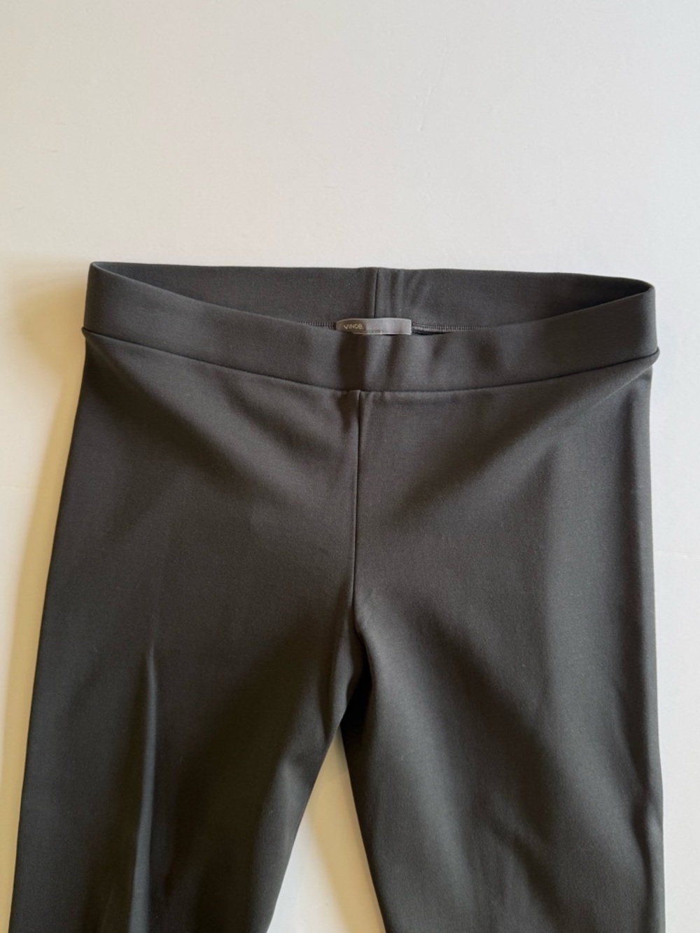Vince Rear Seamed Ponte Stretch Legging Pants